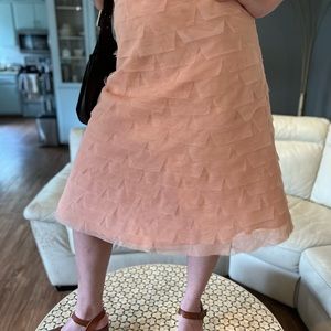 Robe BCBG Max Azria Rose Fleurie – Sans Bretelles, Taille 8, Neuve Sans étiquette